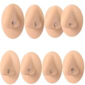 Hoop Rings Surgical Septum Shape Ring Nose Steel 316L 1PC