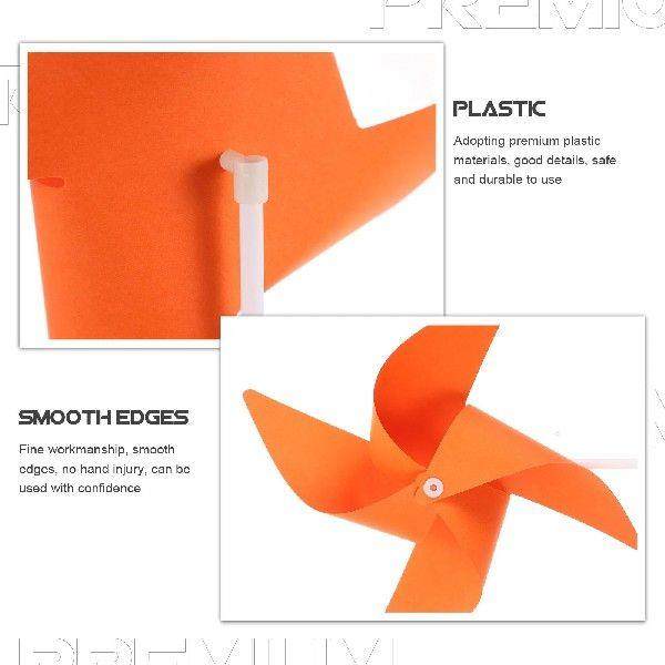 12 Pcs Pinwheel Toy DIY Small Windmill Spinning Toys