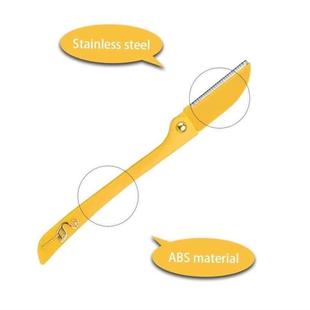 眉毛刮胡刀可折叠面部毛发修剪器