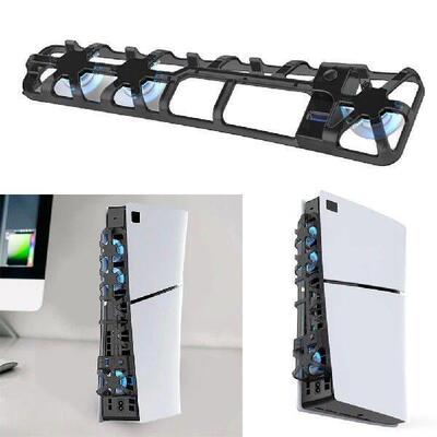 Cooler Fan with LED Light and 3 Fans Efficient Cooling