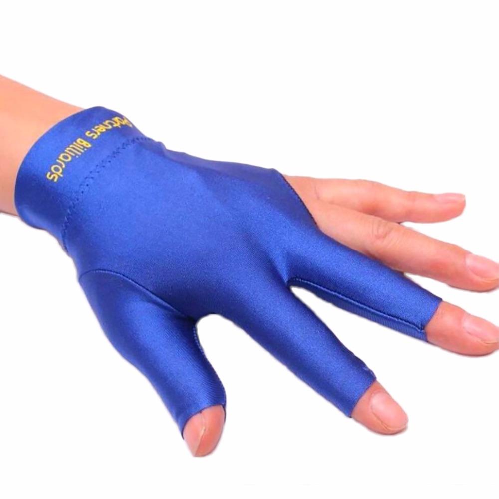 Cue Pool Shooters Open 3 Fingers Glove Billiard Gloves Snook