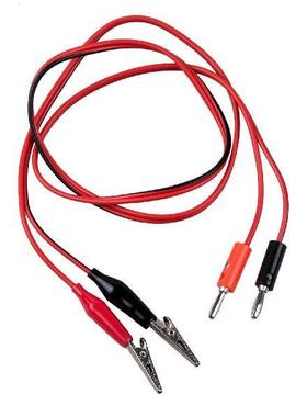 SODIAL(R) Alligator Clip to Banana Plug Probe Cable Test