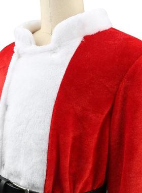 4pcs Boys Christmas Santa Claus Clothes For Boys Kid Cosplay