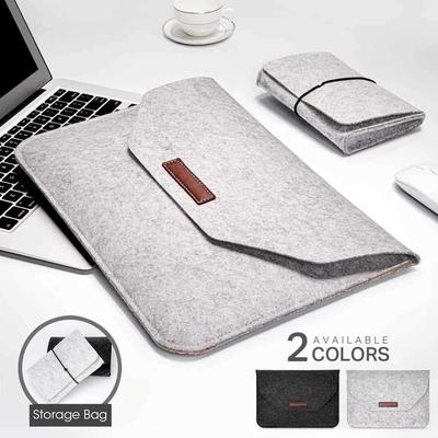 Laptop Sleeve Bag 12 13.3 14 15 16 Inch Wool Felt Notebook T