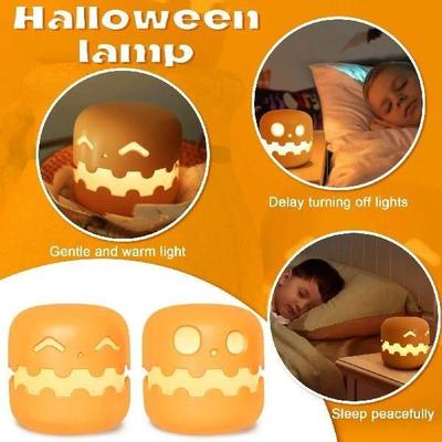 Halloween Pumpkin Night Light Cute Safety Light Decoration