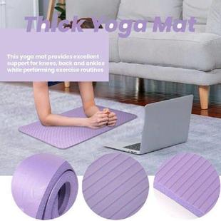 ABAZJ Yoga Knee Pad 15Mm Yoga Mat Large Thick Pilates