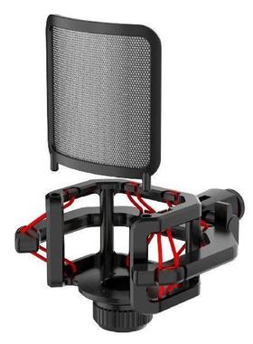 Microphone Shock Mount with Microphone Filter Windscreen
