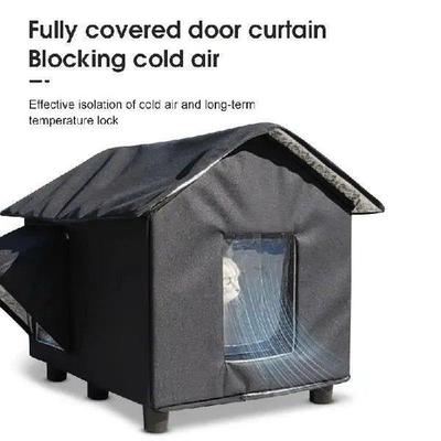 High-capacity Stray Cat House Outdoor Feral Cat Houses