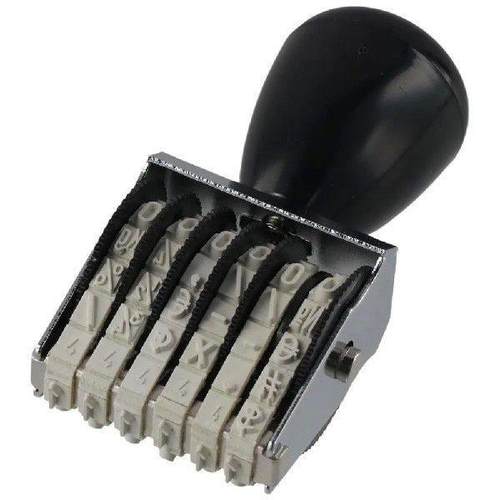 Multi-Function 4/6/8 Digit Number Roller Stamps DIY