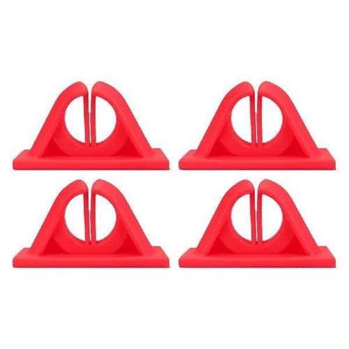 4Pcs Silicone Fishing Rod Holder Wall Mounted Fishing Pole