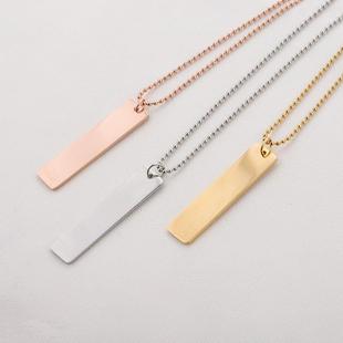 Chain Fashion Small Necklace Friendship Men Long Mens Women