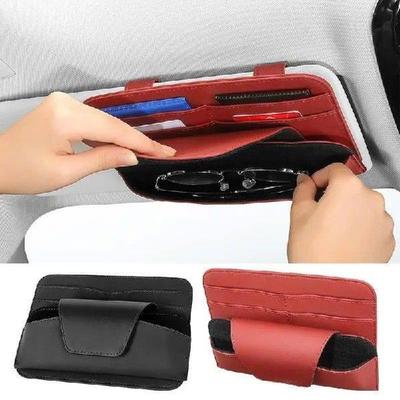 Car Sun Visor Storage Clip Eyeglasses Ticket Credit Card