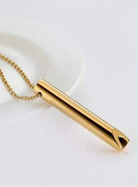 口哨Whistle Necklace Yoga Relieve anxiety mindfulness