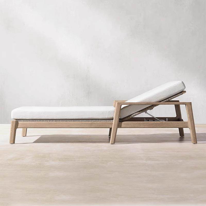 户外躺椅庭院海景民宿游泳池躺床柚木室外海边露天防水藤编沙滩椅,住宅家具,其它椅子,淘宝优惠券,粉丝福利购,淘宝优惠卷