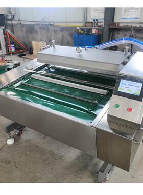 商用类全自动滚动式真空包GHR-097机装鸡爪鸭脖酱菜肉五谷杂粮空