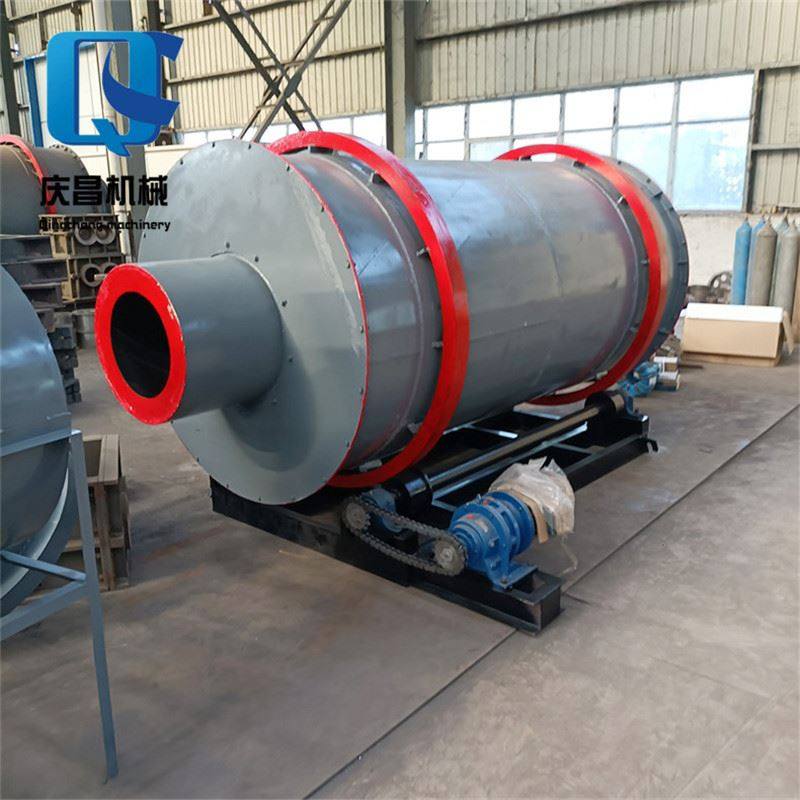 河沙煤泥三回程烘干机砂石料金属矿渣铁粉滚筒烘干机石英石湿沙子
