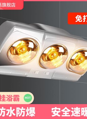 挂壁式浴霸灯洗澡间保温灯厕所卫