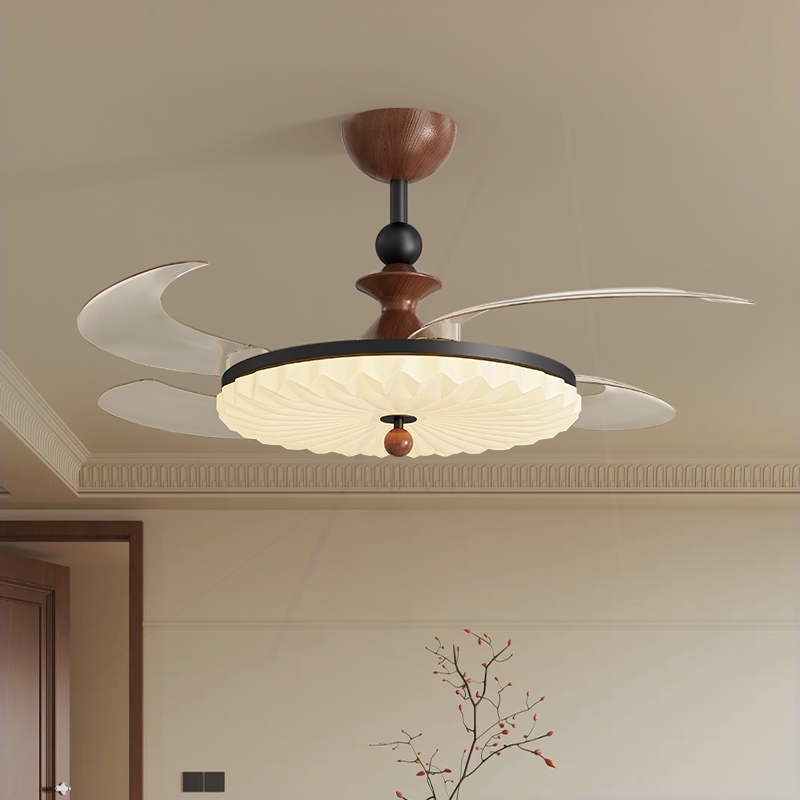 灯将隐形风扇灯餐厅饭厅卧室吸