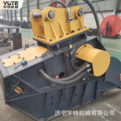 挖掘机碎斗液建压移机动BHD式破筑垃圾分解破碎土壤修复移动筛斗