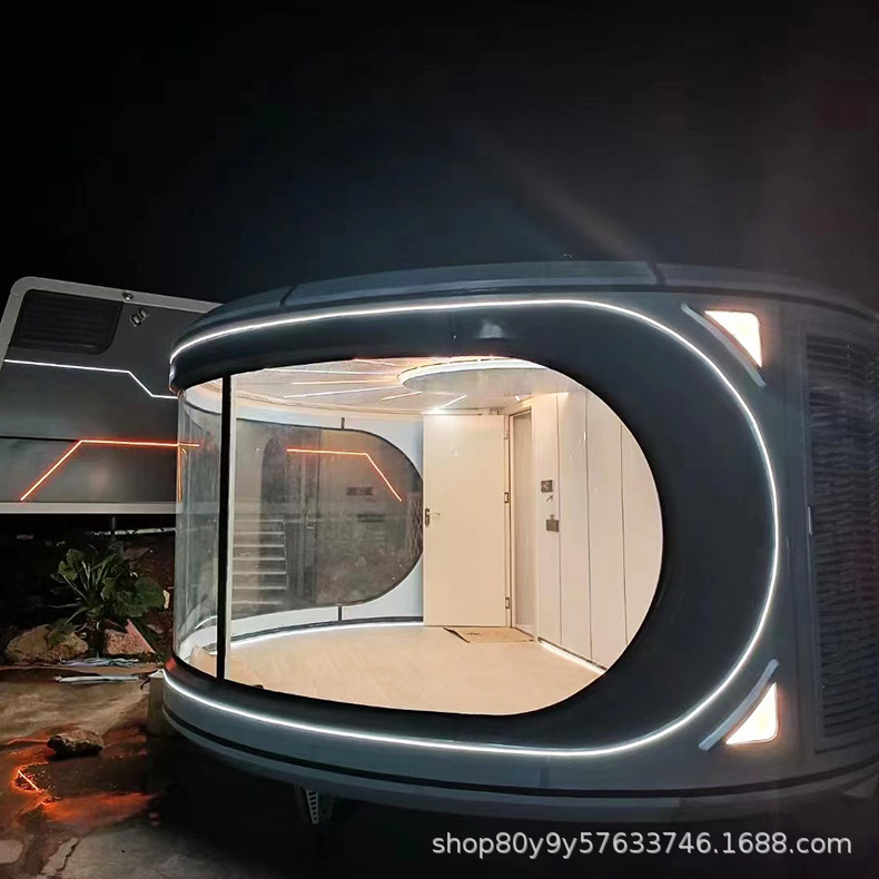 创意太空舱民宿 户外景区露营星空房屋 网红特色太空主题酒店