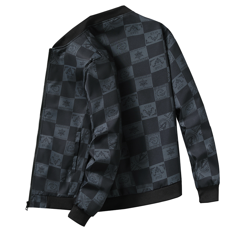 男士外套潮流休闲棒球领春秋