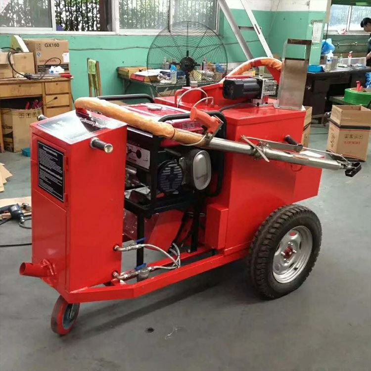 奥莱 手推式沥青灌缝机100l路面灌缝机,牵引式灌缝机