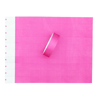 纸质手环一次性杜邦纸手带定制酒吧会议演唱会入场门票识别带防水