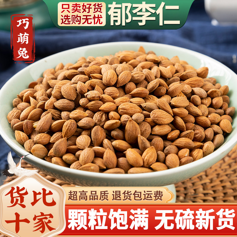郁李仁中药材500g250g100克郁李仁正品新货另售桑叶郁李仁莱菔子