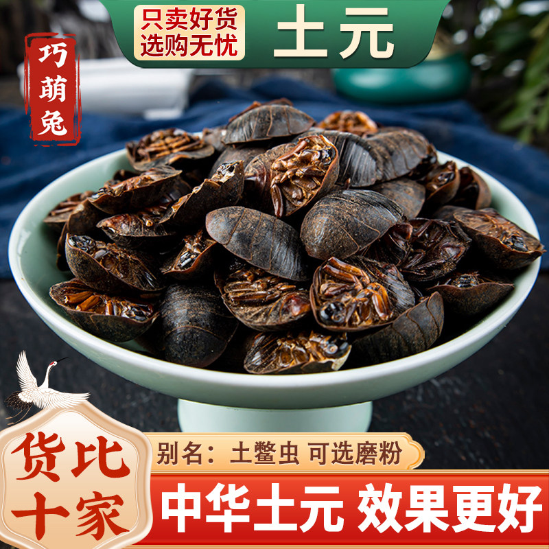 土元中药材500克250/100g土元虫土元干中华土鳖虫粉土元粉地鳖虫