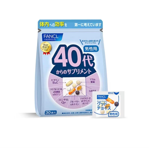 芳珂40岁+男性营养包复合维生素