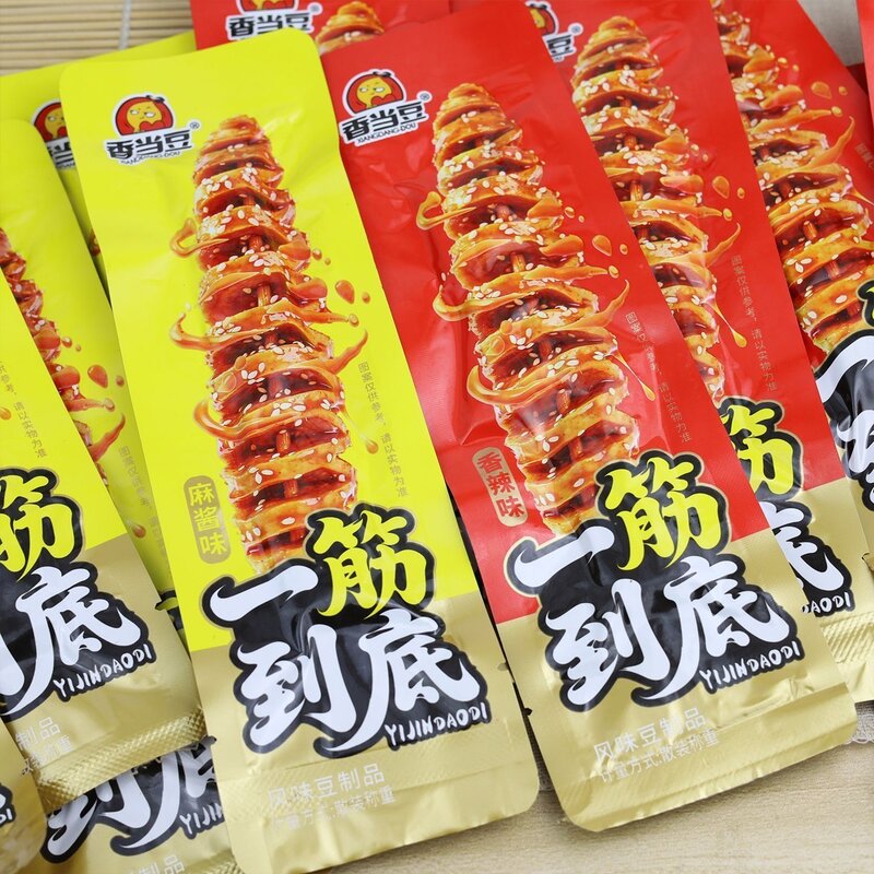 香当豆一筋到底风味豆制品豆干辣条零食小包装解馋豆皮面筋小吃