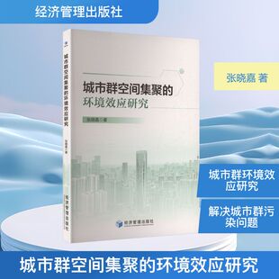 正版包邮 城市群空间集聚的环境效应研究 张晓嘉 9787524302698 经济管理出版社