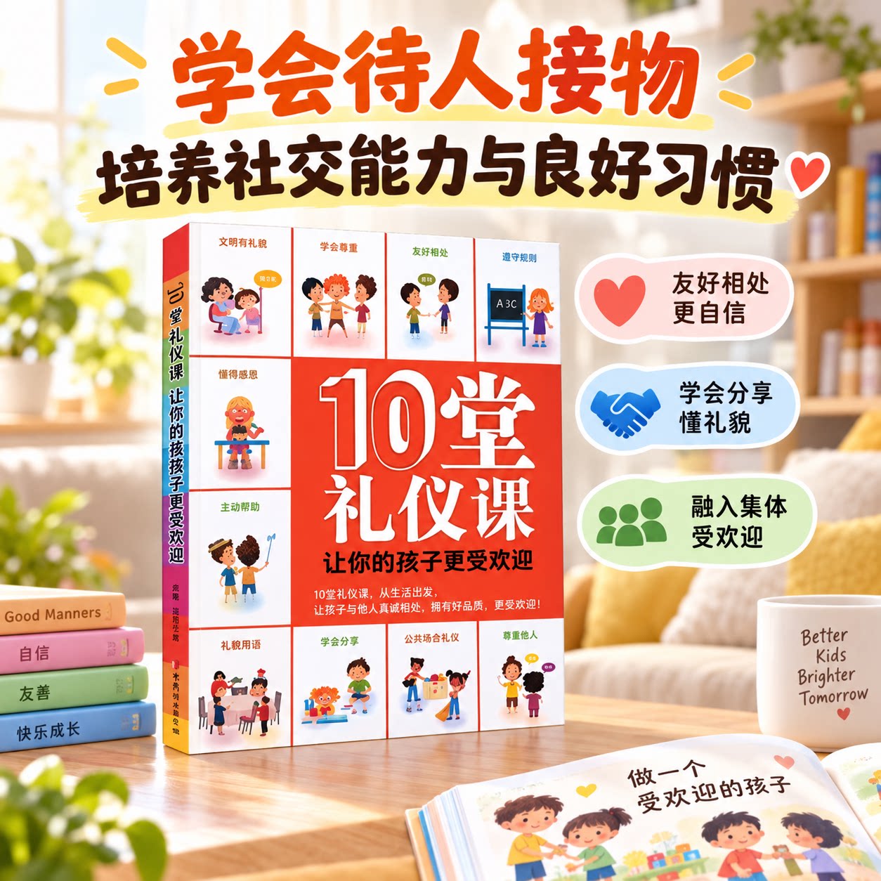 10堂礼仪课小学生社交能力培养