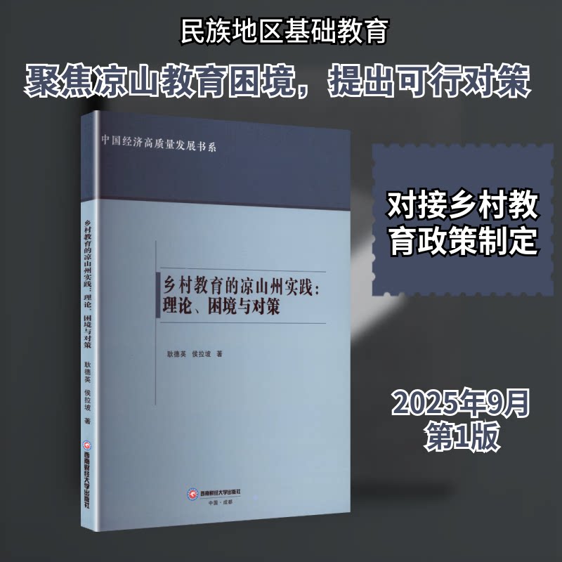 乡村教育的凉山州实践：理论困境与对策 乡村教师 教育研究者 实地调研 教学方法 经典案例 教育创新9787550469525