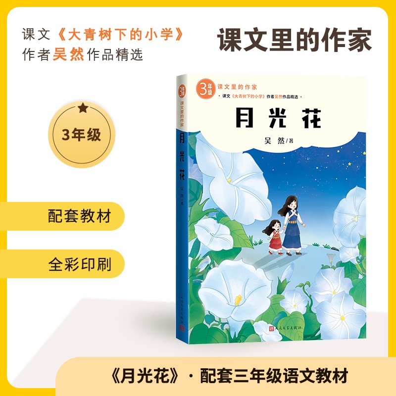 月光花 文学经典 自然美学 情感共鸣 精美插画 心灵疗愈 经典文学赏析 自然之美呈现 成长故事解析9787020193196