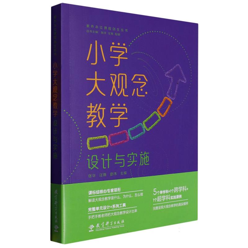 正版包邮 小学大观念教学:设计与实施 编者:张华//任燕//廖伟|责编:杨建伟|总主编:张华//任燕//程明 9787519134457 教育科学