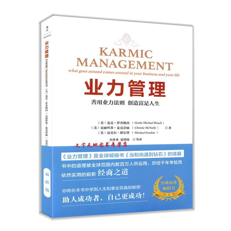 正版包邮 业力管理：善用业力法则创造富足人生