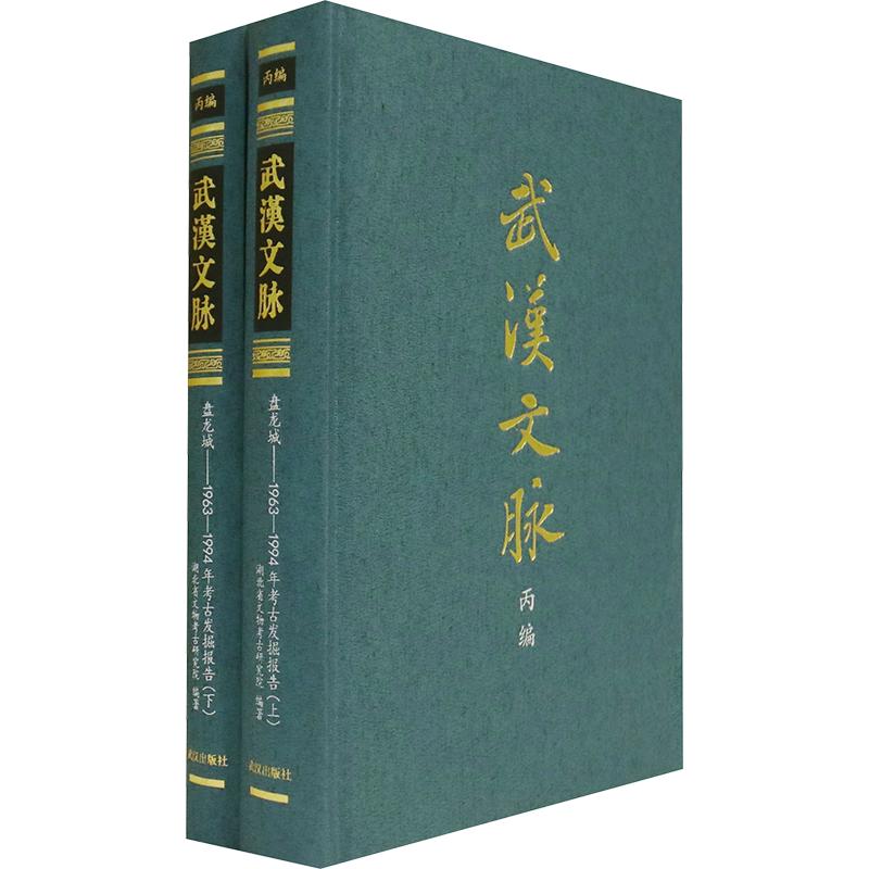 盘龙城:1963-1994年考古发掘报告:上、下册 盘龙城考古报告 1963-1994发掘 上下册全本 考古研究资料 9787558279676