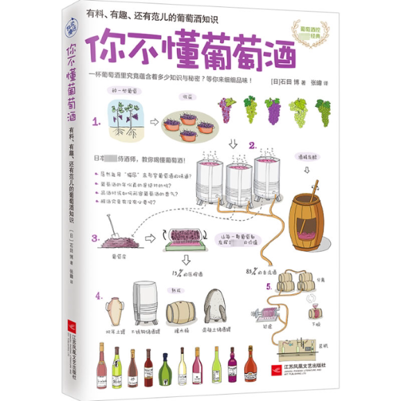 你不懂葡萄酒：有料、有趣、还有范儿的葡萄酒知识 葡萄酒新手入门 有趣科普 精美插图 ISBN9787539990446