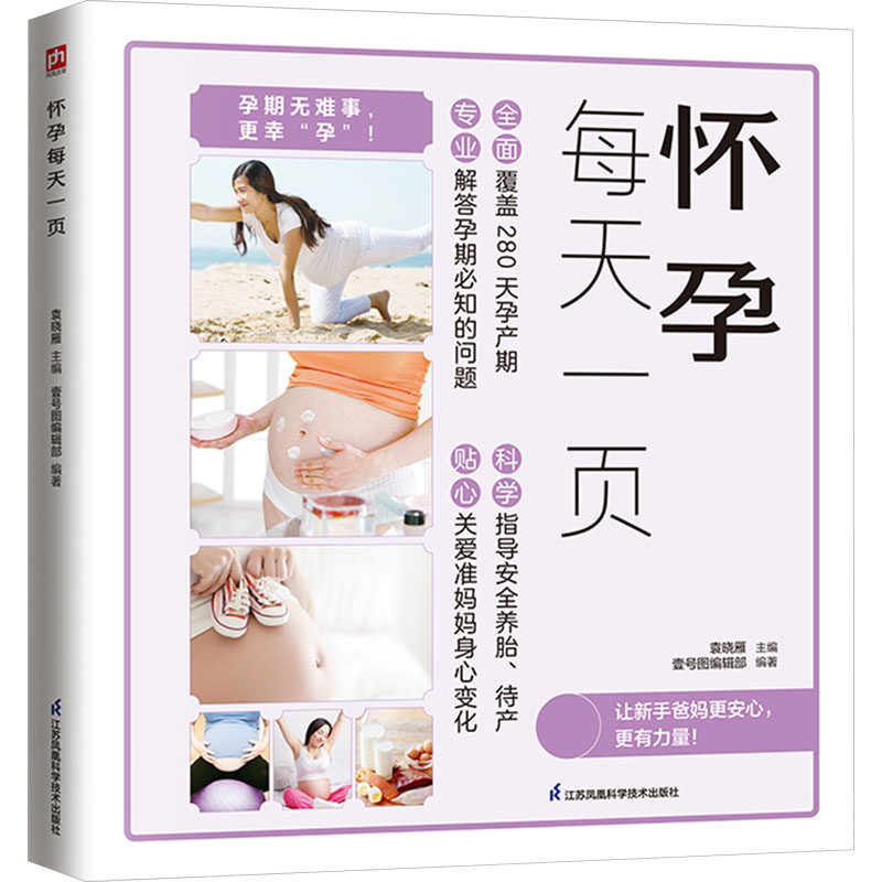 怀孕每天一页 新手妈妈孕期指南 每日科学护理手册 孕期营养饮食方案 产后恢复实用技巧 新手妈妈孕期指南9787571303174
