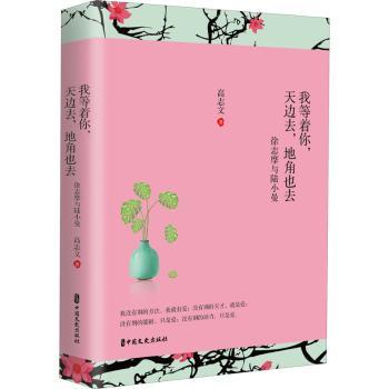 正版包邮 我等着你天边去地角也去(徐志摩与陆小曼)/民国经典情侣系列 高志文 9787520507790 中国文史出版社