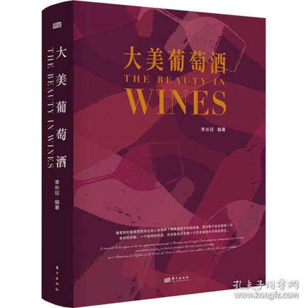 大美葡萄酒 葡萄酒文化之旅 品鉴入门指南 产区风土解析 酿造工艺详解 历史故事溯源 艺术美学呈现 收藏价值分析 9787520724142