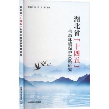 正版包邮 湖北省“十四五”生态环境保护策略研究 湖北省环境科学研究院 著 9787511162007 中国环境出版集团