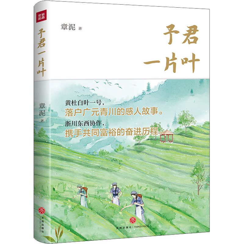 正版包邮 予君一片叶 章泥 9787545569087 天地出版社