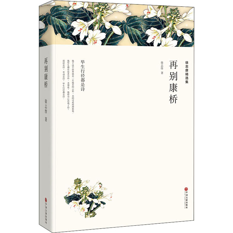 徐志摩精选集 徐志摩经典作品 浪漫诗歌散文 新月派代表精选 再别康桥收录 情感真挚动人 文学大师代表作 9787519030889