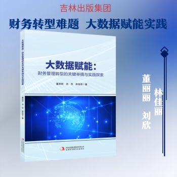 正版包邮 大数据赋能:财务管理转型的关键举措与实践探索 董丽丽，刘欣，林佳丽著 9787573173713 吉林出版集团股份有限公司