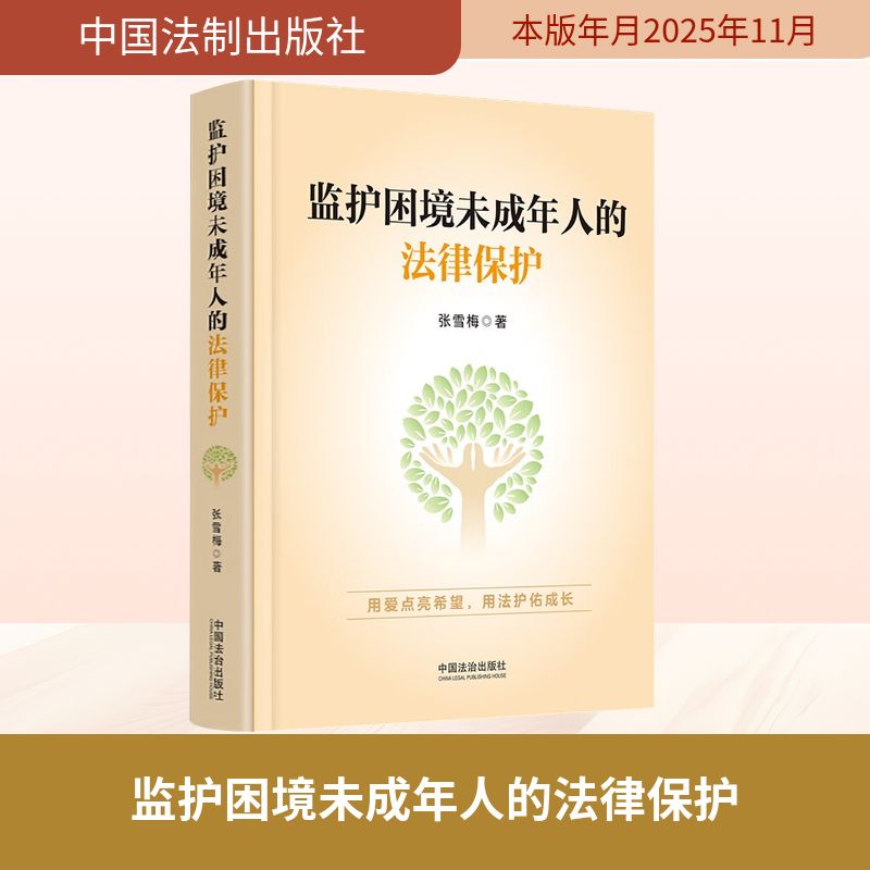 监护困境未成年人的法律保护 法律指南 解读 案例分析 实用手册 解决困境 家庭监护 权益保障9787521649956