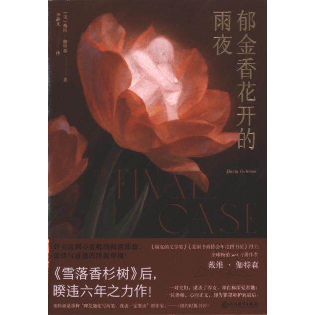 正版包邮 郁金香花开的雨夜 (美) 戴维·伽特森著 9787572252631 浙江教育出版社