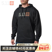 福利款 美国5.11男士 连帽衫 76314 城市休闲卫衣511 男标志长袖