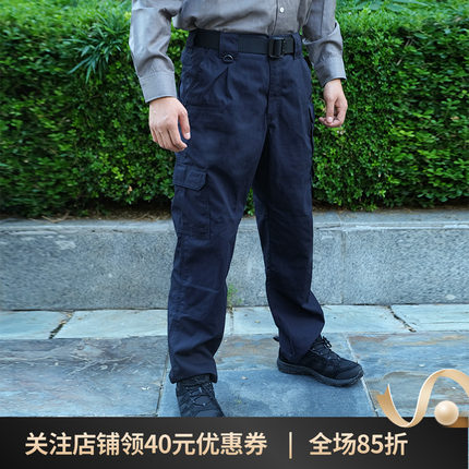 5.11户外防泼水多口袋战术长裤宽松战术裤耐穿工装裤 格子布74273